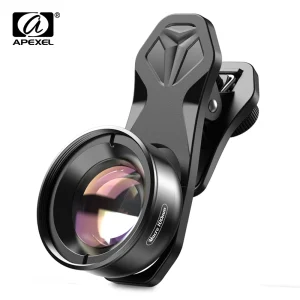 APEXEL camera phone lens 100mm macro lens 4K HD
